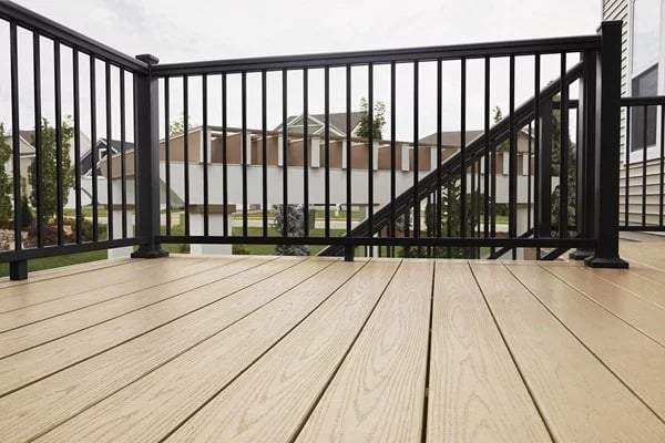 Iron Railing installed by Alpine Fence & Deck in Utah