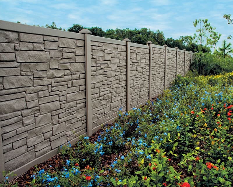 Sim/Tek Fence installed by Alpine Fence & Deck